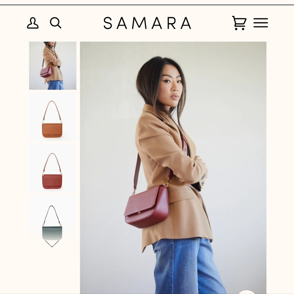 Samara x Claire Marshall crossbody bag